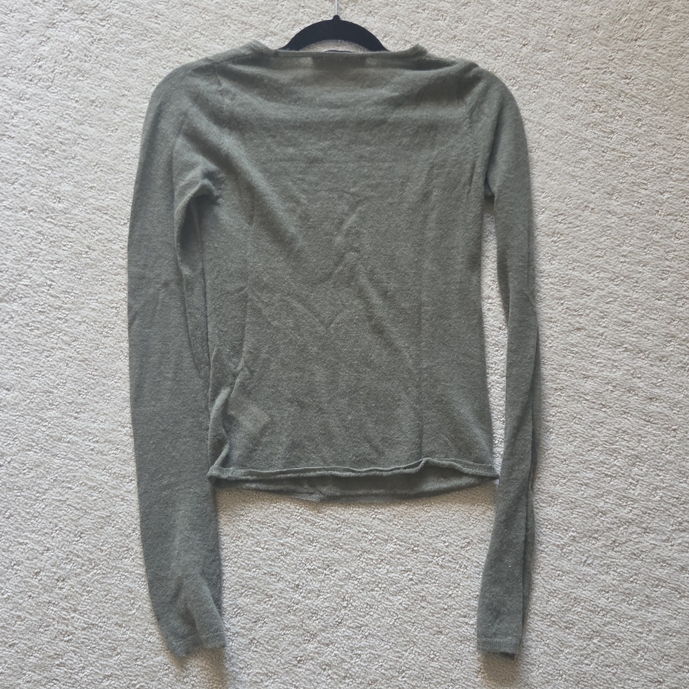 NWOT Zara Olive Green Women's Top - Picture 7 of 8